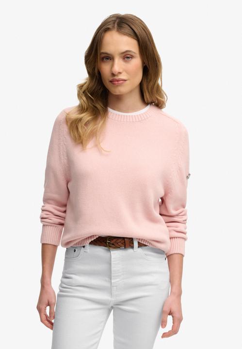 Produktbild Superdry Lockerer Strick-Pullover mit Rundhalsausschnitt (XXS)