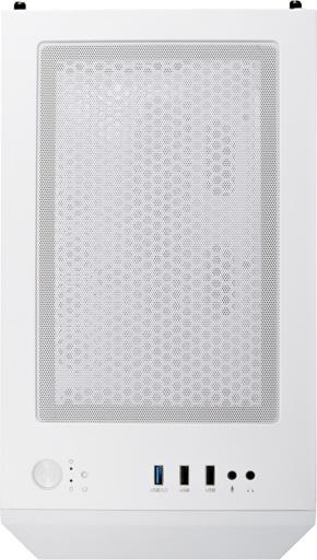 Actual product image Silverstone Fara H1M Pro Micro-ATX case, tempered glass (mATX)