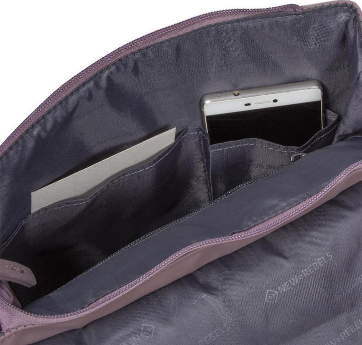 Actual product image New Rebels Daley - Washington Backpack Flap Lila (13 l)