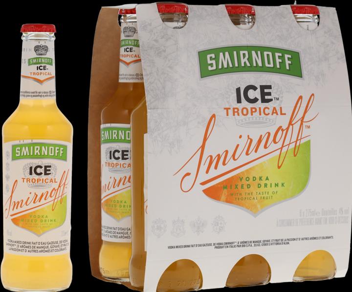 Image du produit Smirnoff Ice Tropical (1 x 27,5 cl)