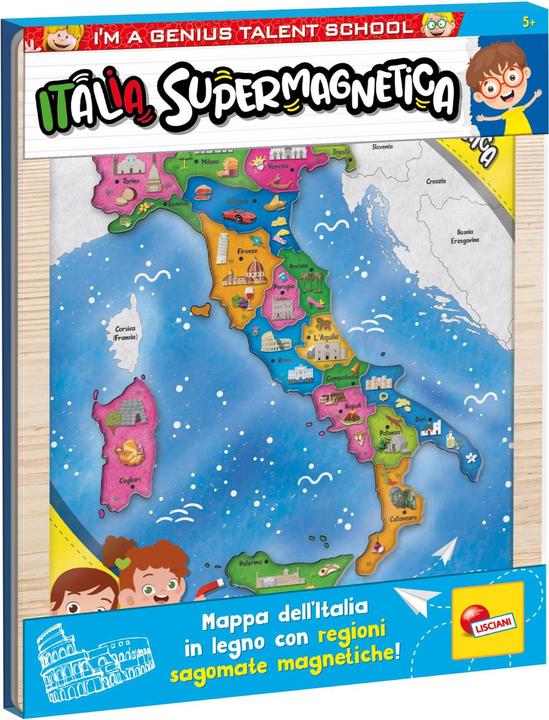 Actual product image Lisciani I'M A Genius Italia Supermagnetica (20 pieces)