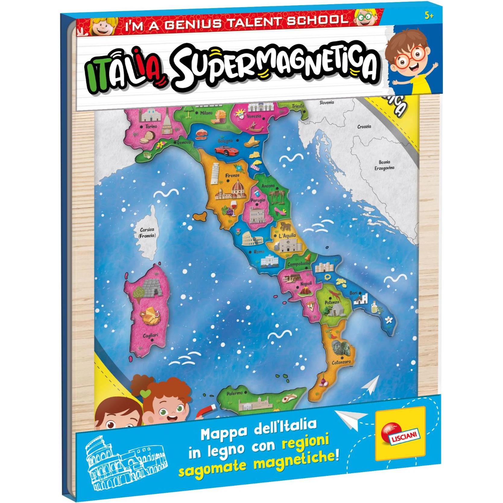 Lisciani I'M A Genius Italia Supermagnetica