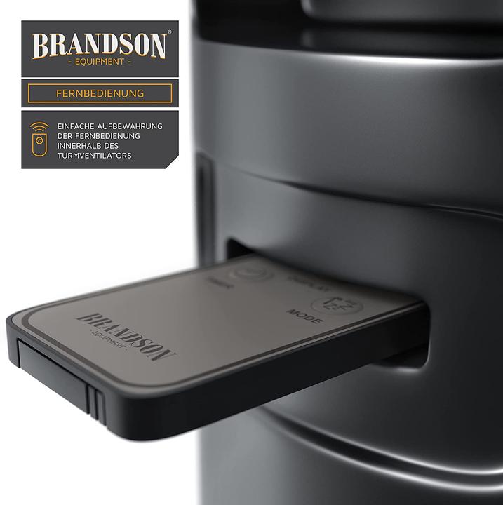 Produktbild Brandson Turmventilator mit Fernbedienung (48 dB)
