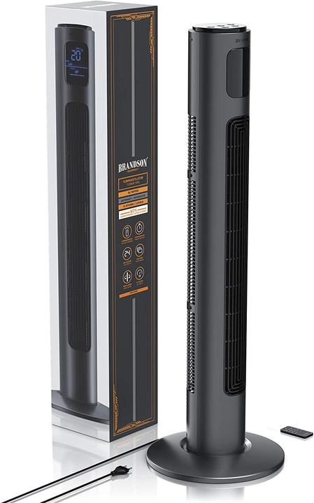 Actual product image Brandson Tower fan Silent with DC motor