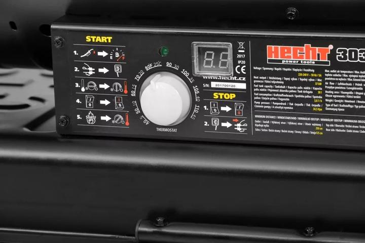 Produktbild Hecht 3038 Diesel Heizkanone 37 kW