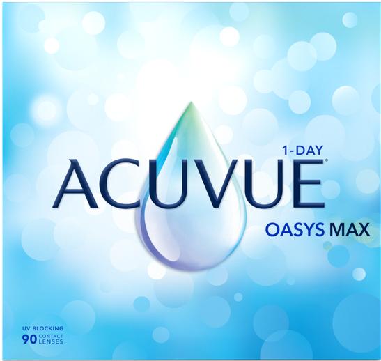 Produktbild Acuvue Oasys Max (-8, Tageslinse, 90 Stück, Sphärisch)