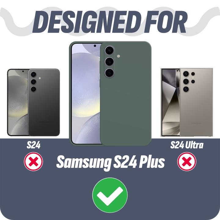 Produktbild Cazy Hülle Kompatibel mit Samsung Galaxy S24+ - Color TPU Schutz - (Samsung Galaxy S24+)