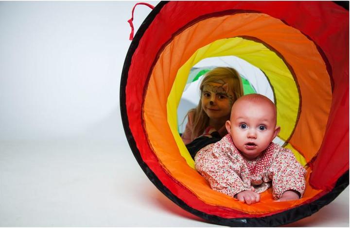 Produktbild Knorrtoys Spieltunnel "Bunt"