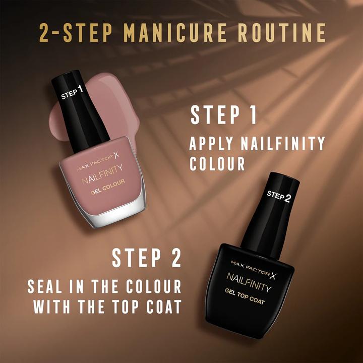 Actual product image Max Factor Nailfinity Gel No 200 (200 The Icon, Gel-Effect Nail Polish)