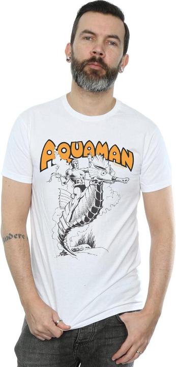 Produktbild Aquaman Mono Action Pose TShirt (4XL)