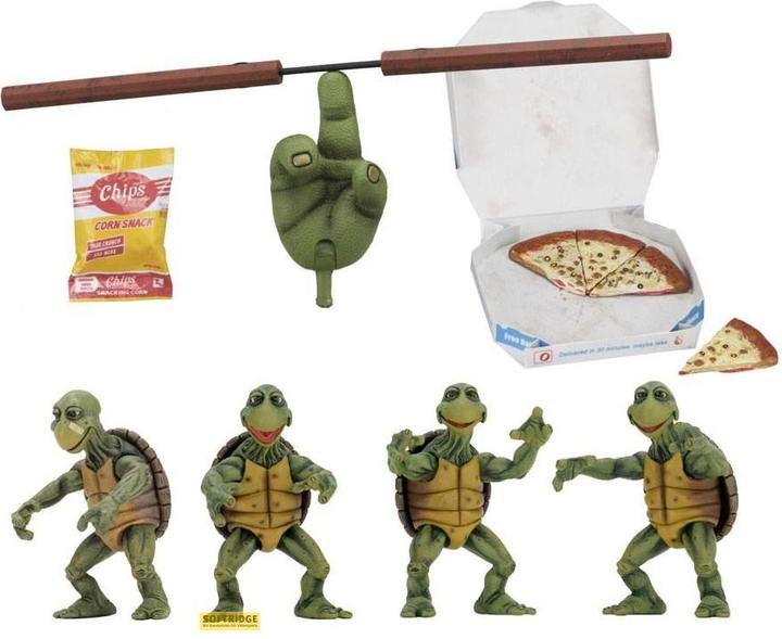 Image du produit Neca Teenage Mutant Ninja Turtles Action Figures 4er Pack 1/4 Baby Turtles 10 cm