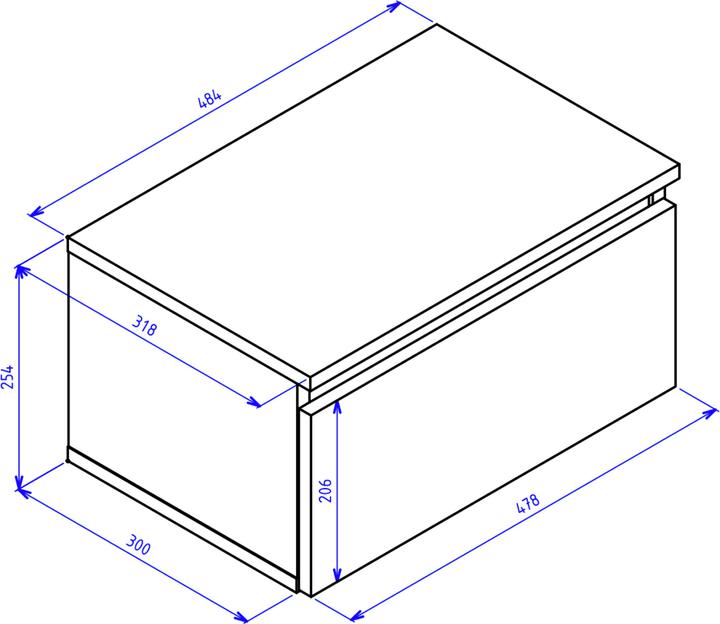 Produktbild Selsey Bemmi (48.40 x 31.80 x 25.40 cm)
