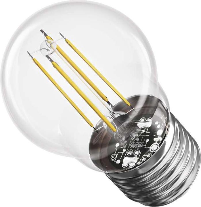 Immagine prodotto Emos Lampada LED a filamento Mini Globe / E27 / 1,8 W (25 W) / 250 lm / Bianco caldo (E27, 250 lm, 1 x)