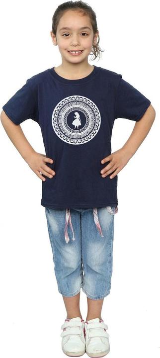 Image du produit Disney T-shirt en coton Cercle Alice au Pays des Merveilles pour filles (116)