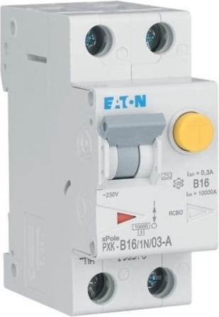 Actual product image Eaton 236956 FI/LS, 16A, 300mA, LS-Kennline-B, 1p+N, FI-Char: A