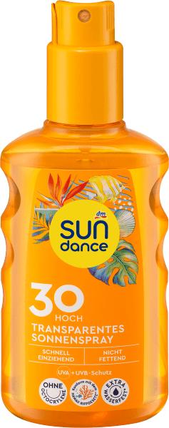 Produktbild dm Sundance Sonnenspray transparent (Sonnenspray, SPF 30, 200 ml)