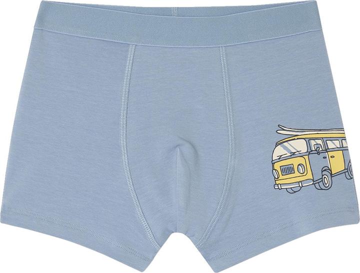 Immagine prodotto Vertbaudet Bio-Kollektion: 5er-Pack Jungen Stretch-Boxershorts (92, Confezione da 5 pezzi)