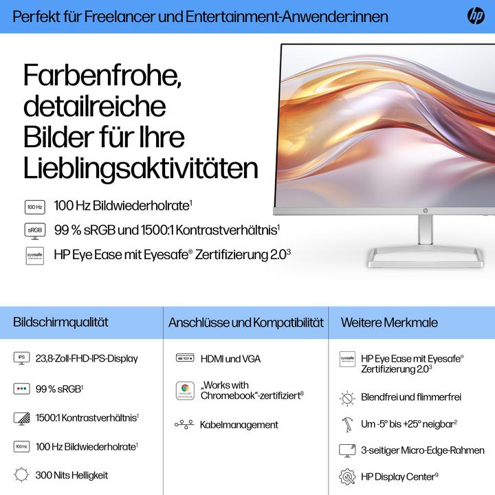 Produktbild HP Series 5 524 (1920 x 1080 Pixel, 24")