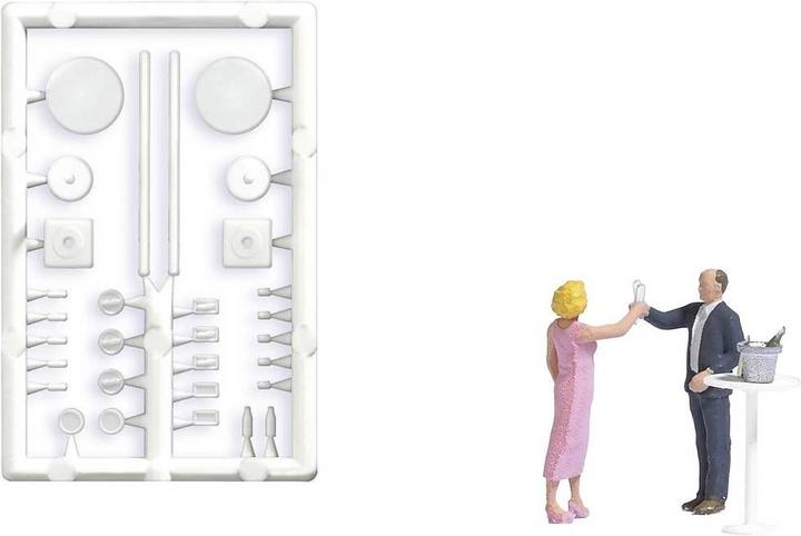 Actual product image Busch H0 Action Set Cheers!