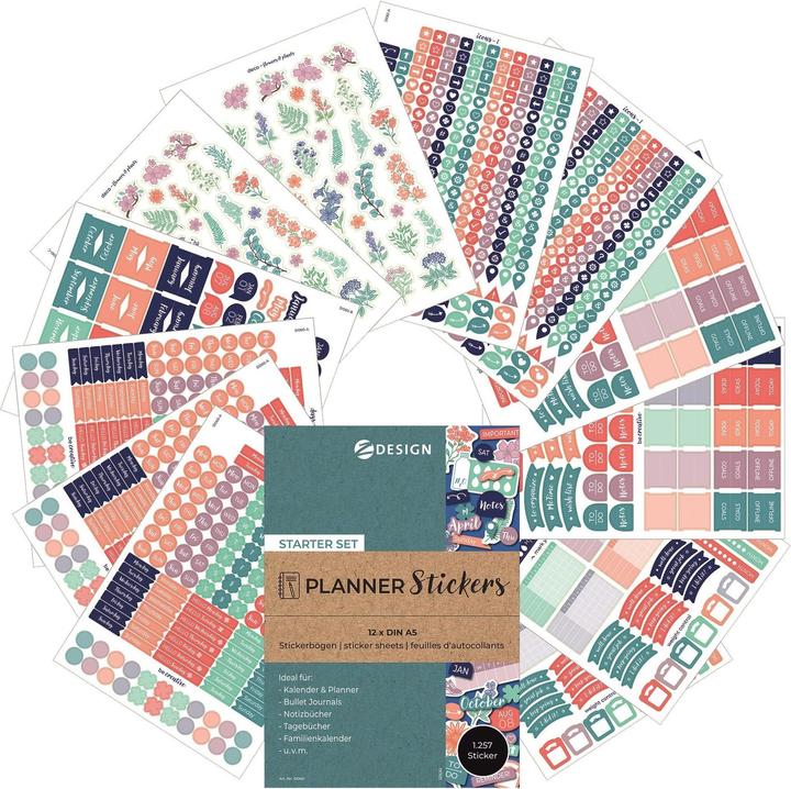 Produktbild Avery ZDesign Planungs-Sticker "STARTER SET"
