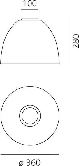 Artemide Nur Mini Gloss (E27)