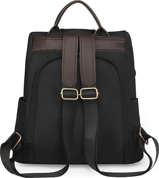 Produktbild Only-Bags.Store Nylon-Rucksack 1 Stück mit Diebstahlschutz - stilvolle leichte Tasche mit grossem Fassungsvermögen