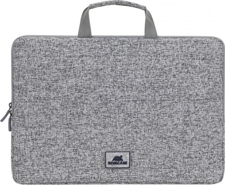 Produktbild Rivacase Laptop-Hülle mit Griffen, Hellgrau (15.60", Universal)