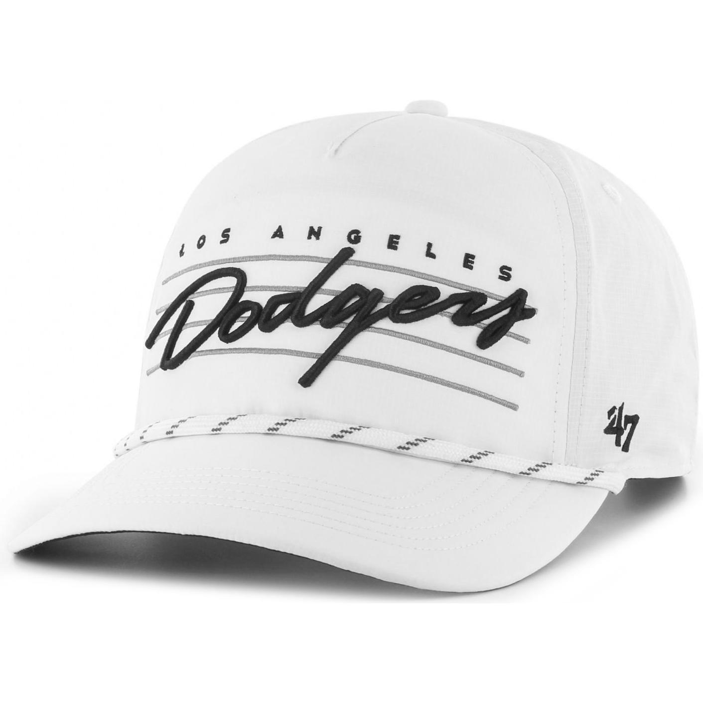 Thumbnail - 47 Brand, Herren, Cap, Snapback Ripstop Cap Downburst Los Angeles Dodgers, Weiss