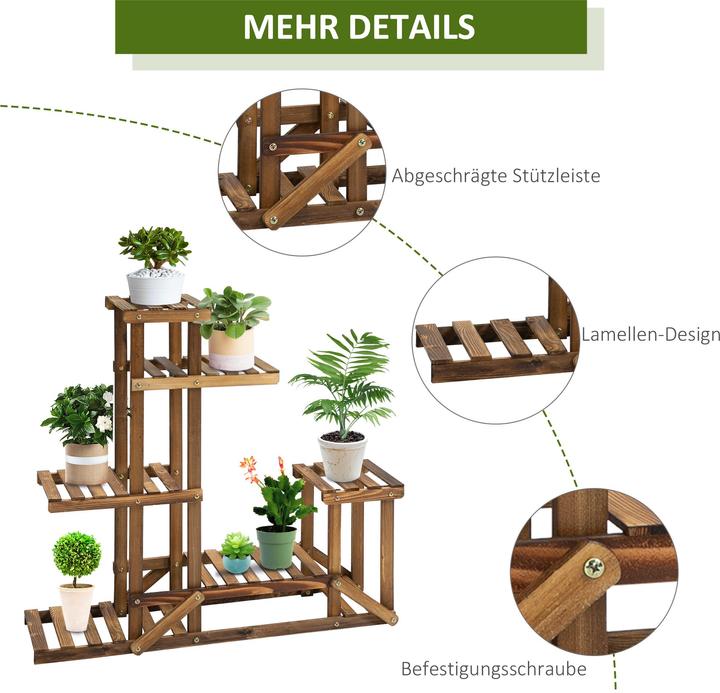 Image du produit Outsunny Présentoir à fleurs