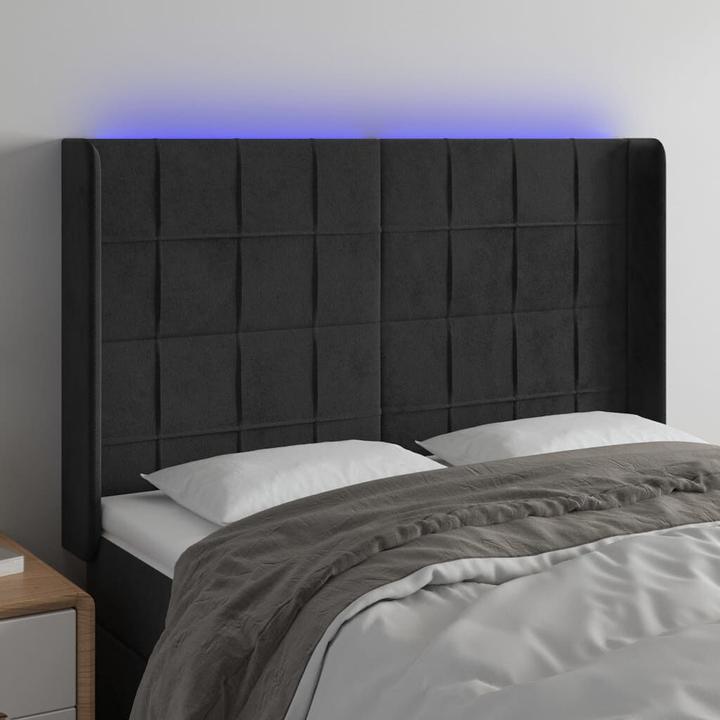 Actual product image vidaXL LED Kopfteil (147 x 16 x 128 cm)
