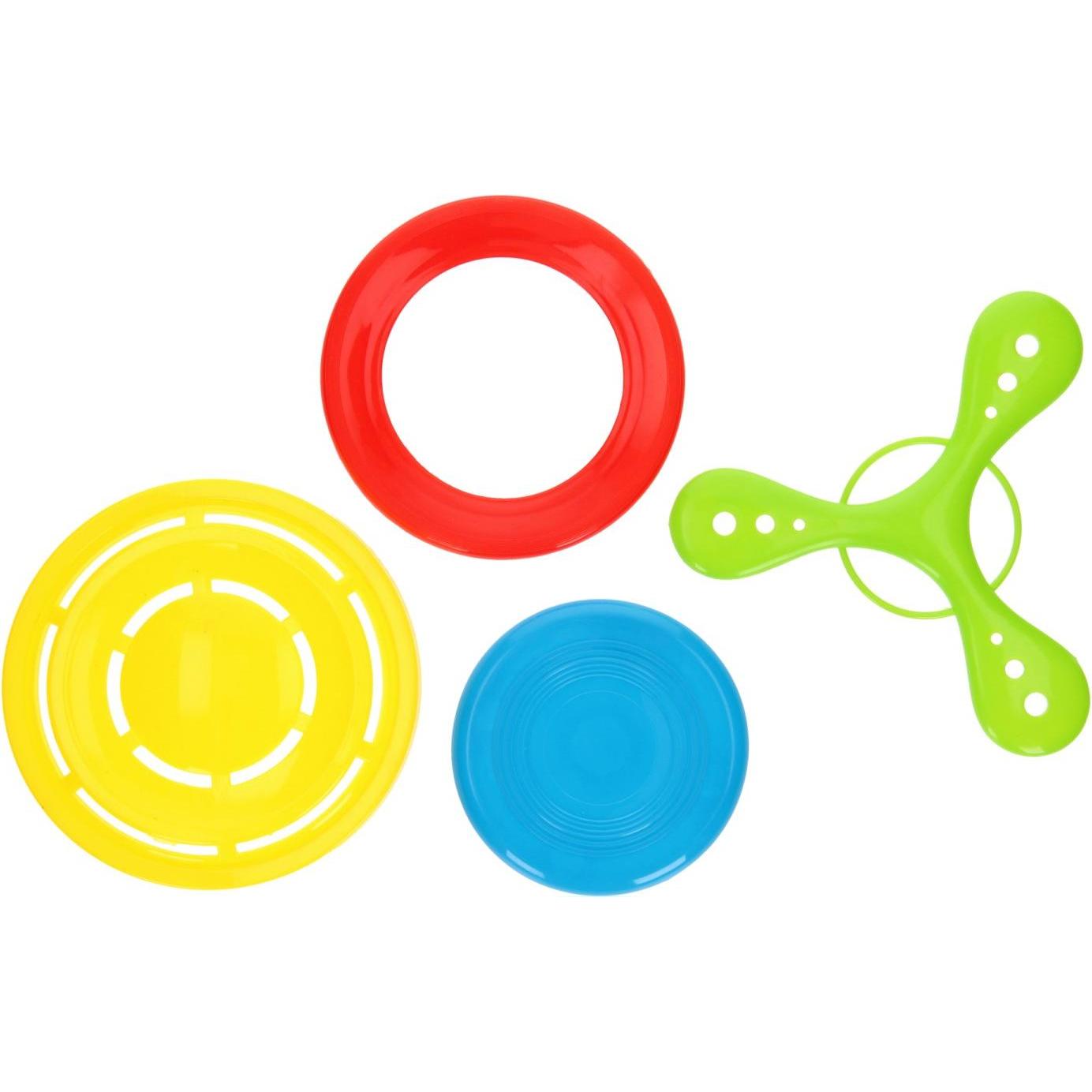 Lobbes Frisbee-Set, 4-tlg.