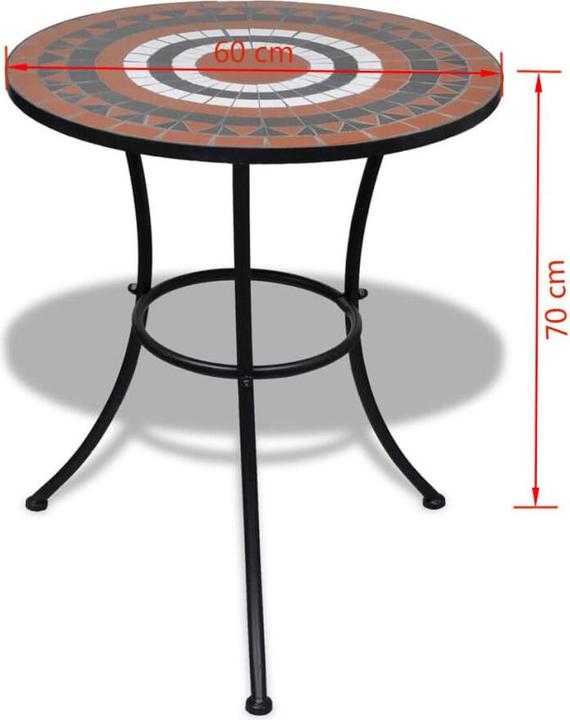 Produktbild vidaXL Tisch (60 x 70 cm)