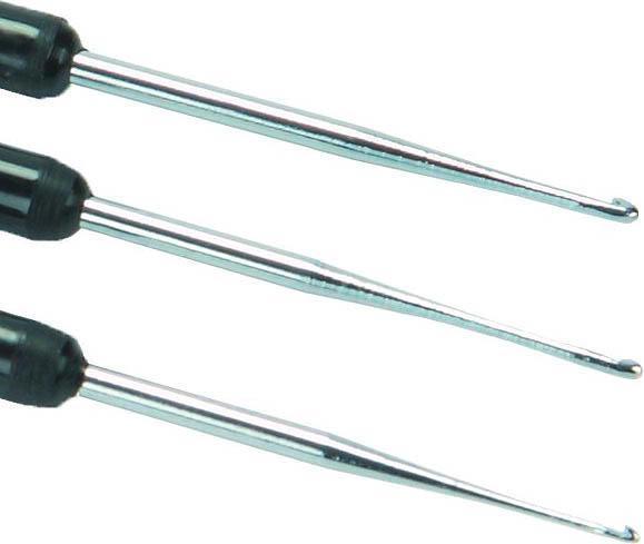 Actual product image Efalock Stringing needles set of 3, 0.75, 1, 1.25 mm