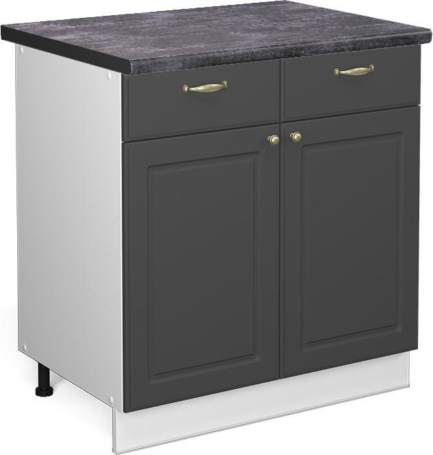 Anthracite gold, Charcoal, White