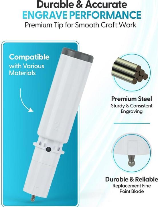 Image du produit Silhouette Outil de gravure Curio 2