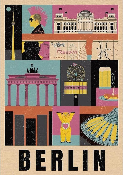 Immagine prodotto Clementoni Puzzle di Berlino (1000 pezzi)