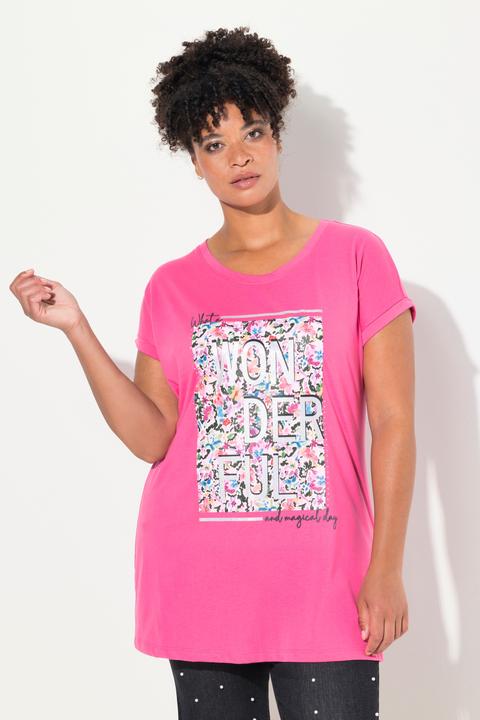 Produktbild Miamoda T-Shirt, oversized, farbiger Print, Rundhals (44)