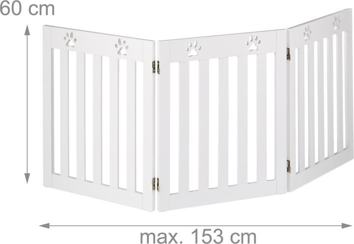 Produktbild Relaxdays Hundeabsperrgitter (2 cm)