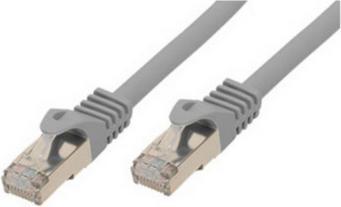 Actual product image Shiverpeaks RJ45 patch cable S/FTP PIMFCat.7 raw cable grey 50.0m (S/FTP, CAT7, 50 m)