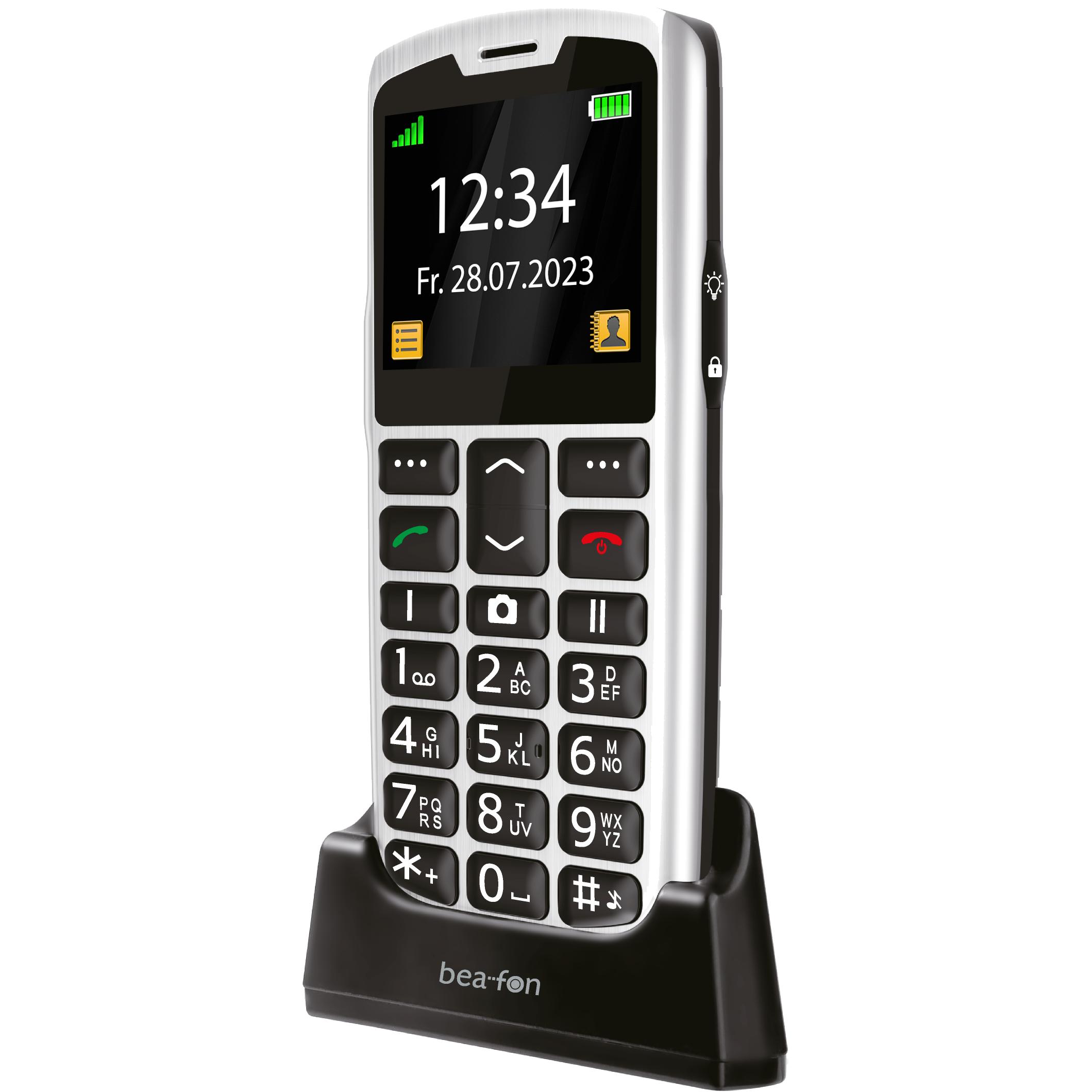 Bea-Fon Sl260 (2.20", 0.30 Mpx, 4G), Tastenhandy, Silber