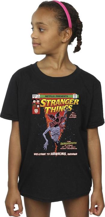 Produktbild Netflix Stranger Things Comic Cover TShirt Mädchen (140, 146)