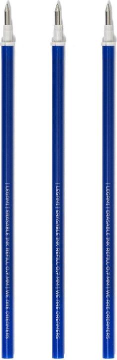 Legami Mine (3 Piece, Blue, 0.70 mm)