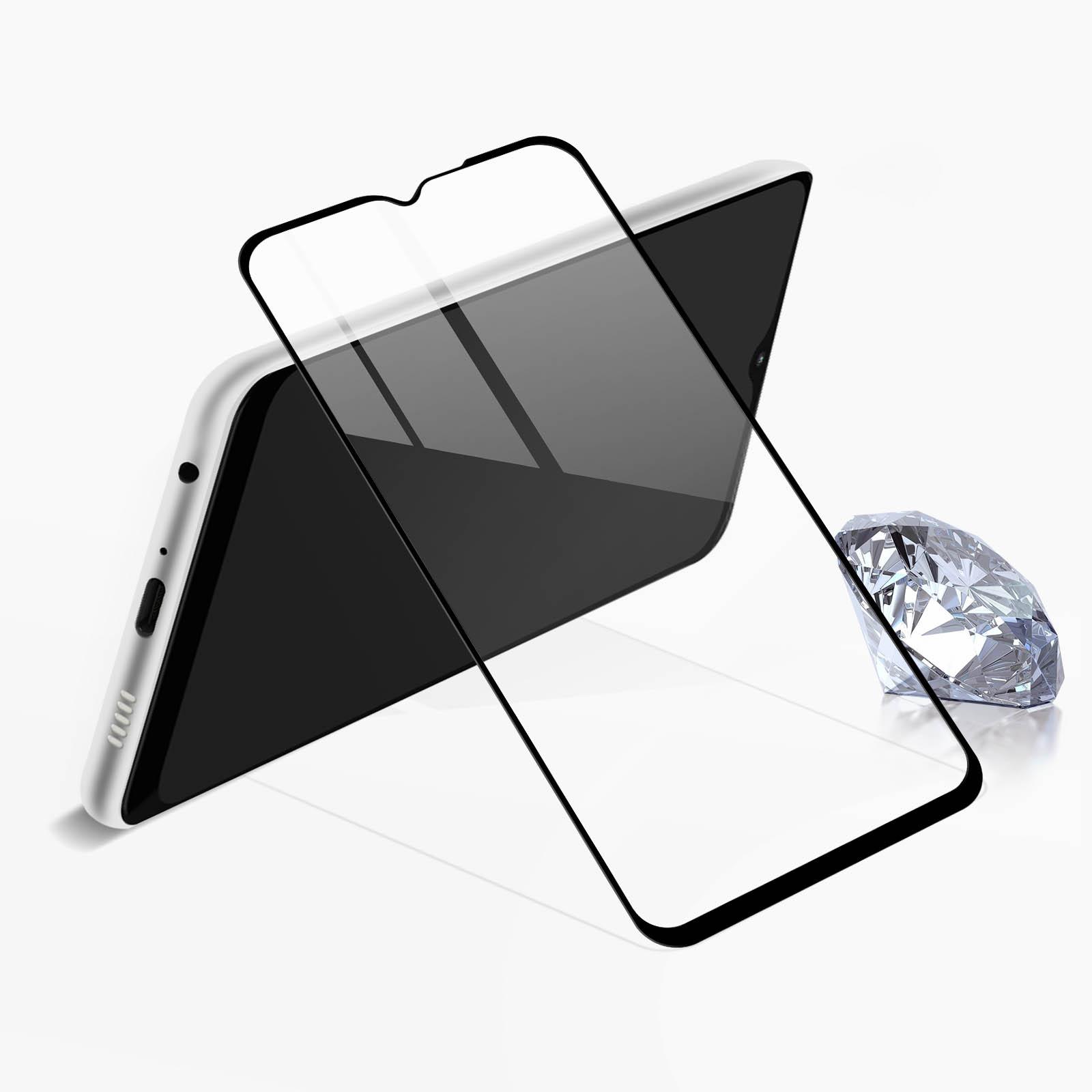 Thumbnail - Avizar Panzerglas, Glas Schutzfolie, Schutzglas (2 Stück, Samsung Galaxy A03), Smartphone Schutzfolie, Schwarz