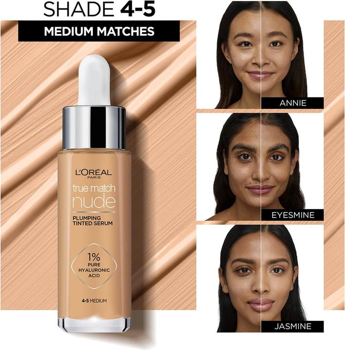 Actual product image L'Oréal Paris True Match Nude (4-5 Medium)
