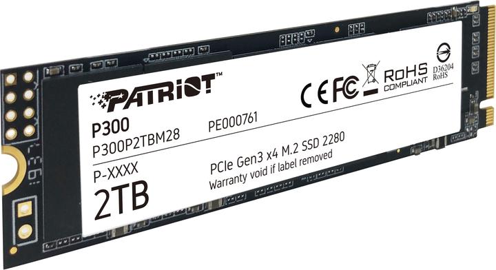 Actual product image Patriot P300 (2000 GB, M.2 2280)