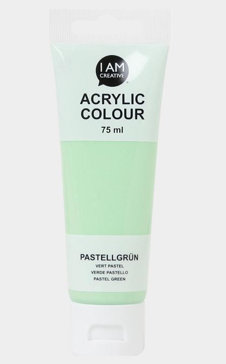 Actual product image I Am Creative Basic acrylic, water-based acrylic paint, 75 ml (75 ml)