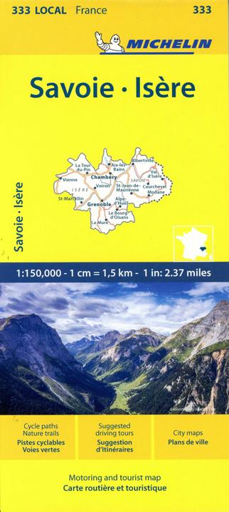 Immagine prodotto Michelin Isere Savoie - Mappa locale 333