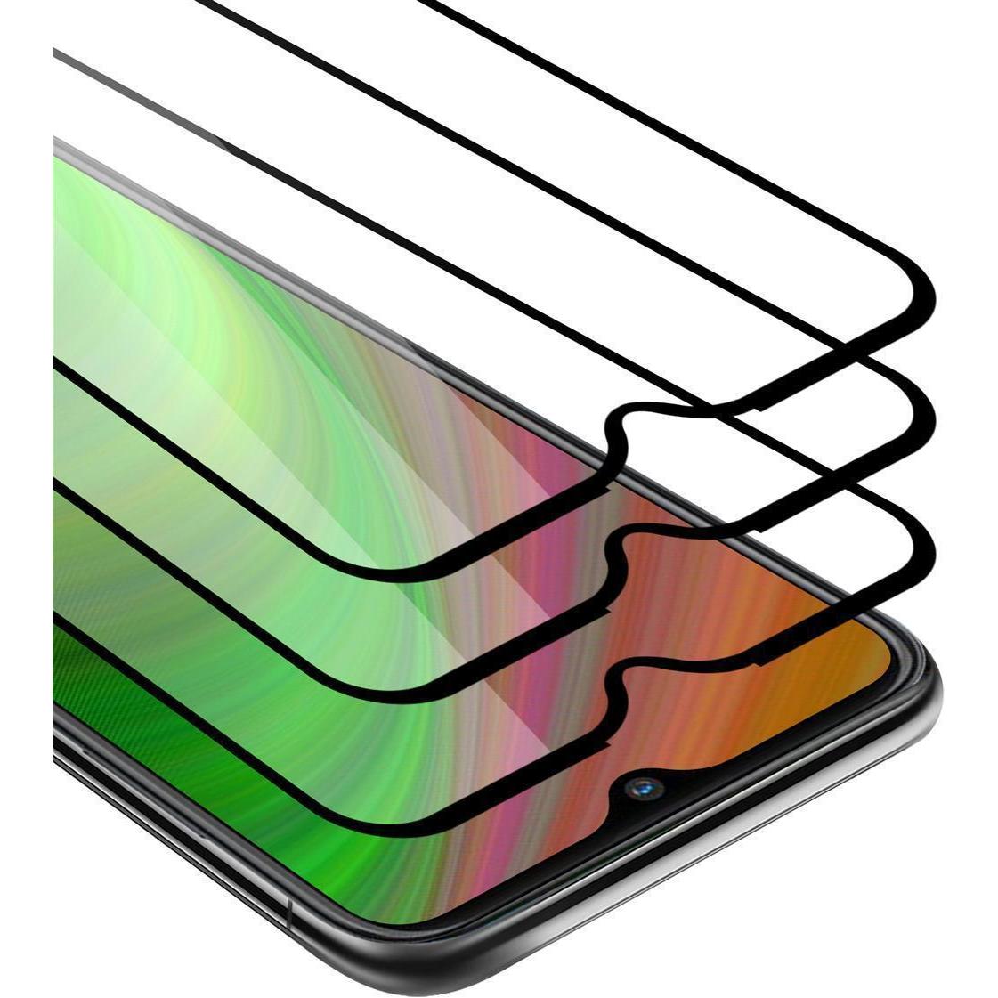 Thumbnail - Cadorabo Vollbild Displayschutzglas (3 Stück, Wiko View 4), Smartphone Schutzfolie, Schwarz