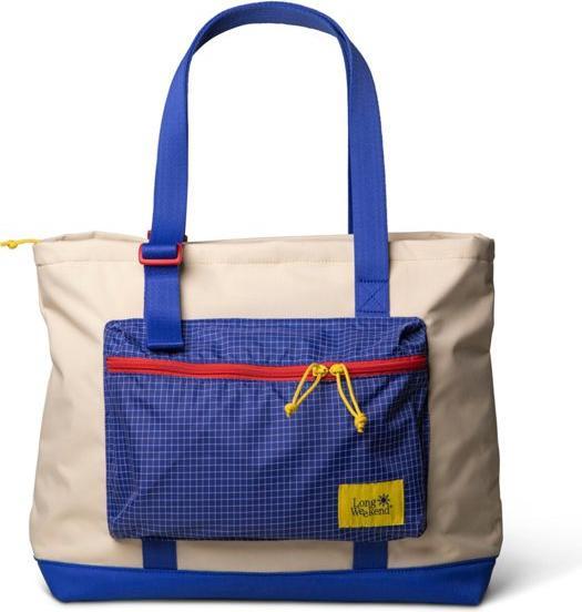Actual product image Long Weekend Beacon Tote Cream Multicolour (18 l)
