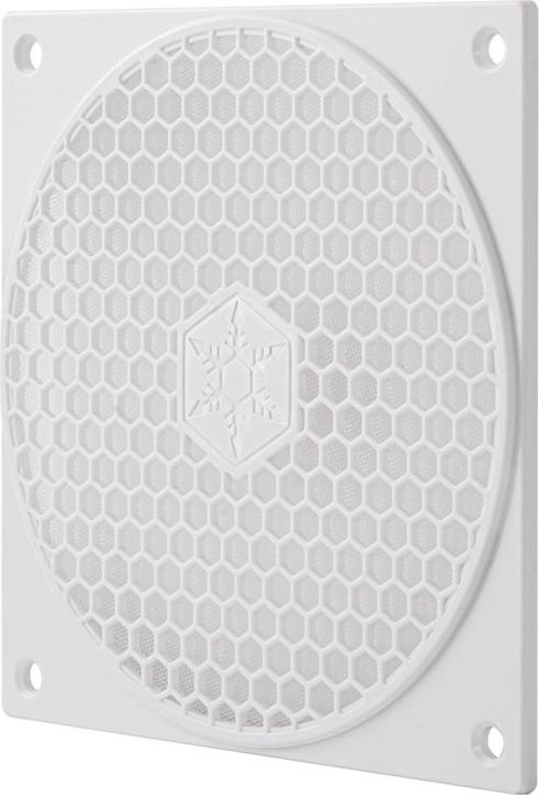 Actual product image Silverstone SST-FF121W - 120mm Fan Grille and Dust Filter, white